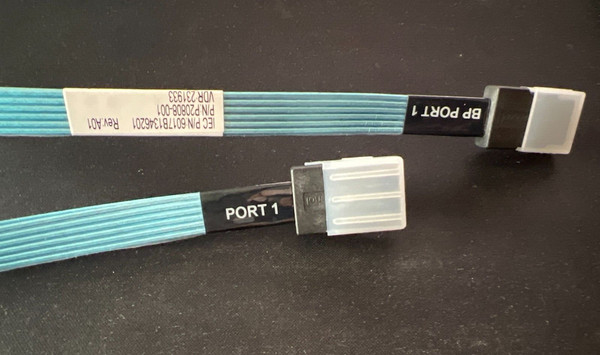 Original HPE ProLiant LFF SAS Internal Cable Kit 0.8m SFF-8087 | P38911-001