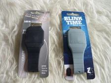 LOOT CRATE BLINK WATCH STEALTH WRIST WATCH X2 ZBOX GREY TIME TWO COLOURS