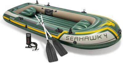 Intex 68351EP Seahawk 4 Schlauchboot Set