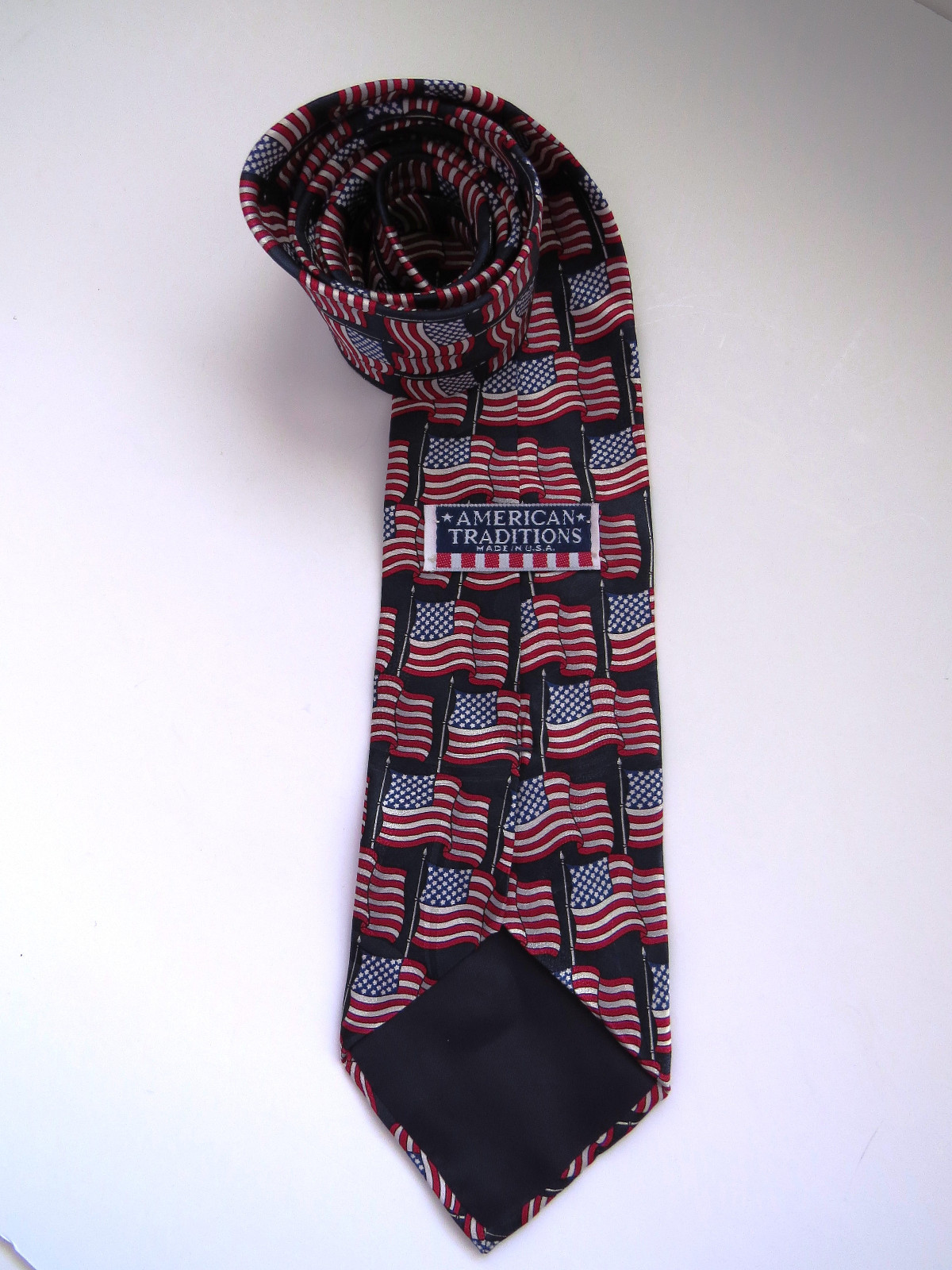 patriotic mens ties