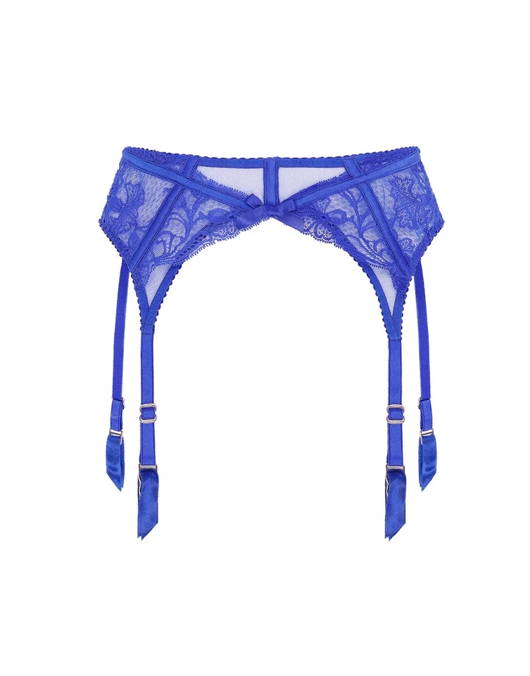 Новый Agent Provocateur набор: бюстгальтер Rozlyn (34D), стринги (4), подвеска (5) - кобальт - Изображение 4 из 4