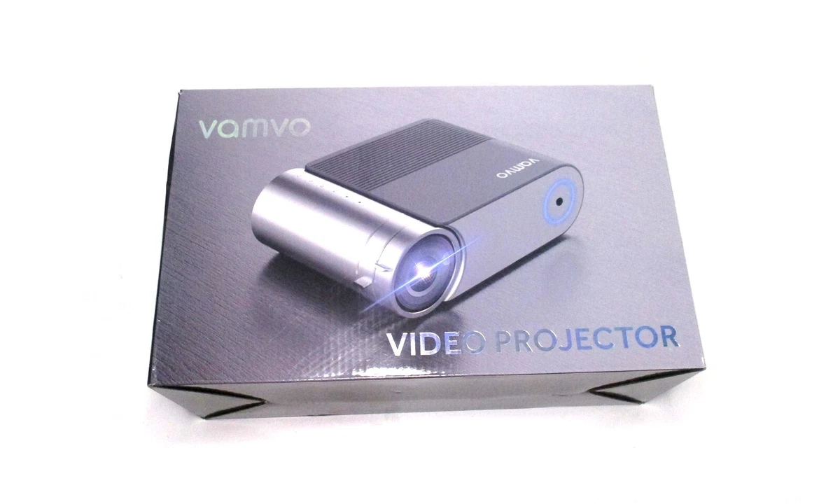 Vamvo (L4200) HD 1080P LED Portable Video Projector with Built-In