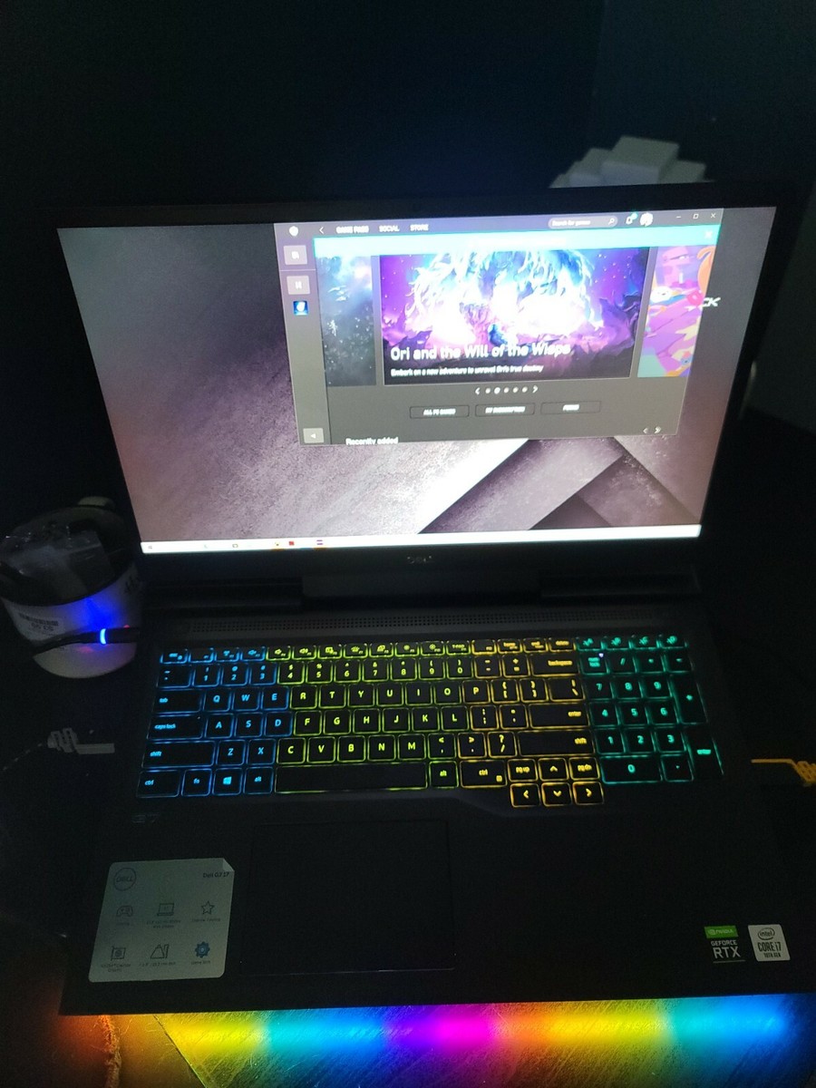 Dell G7 inch (512GB, Intel Core i7 10th Gen, RTX 2070 MAX P
