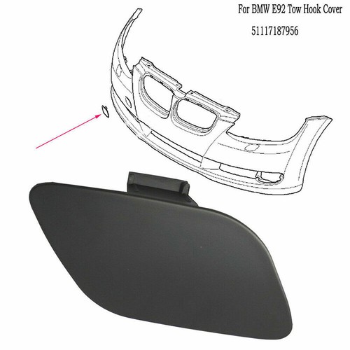 Front Bumper Towing Eye Cover Fit BMW E92 E93 3Series 328i 328xi 335i