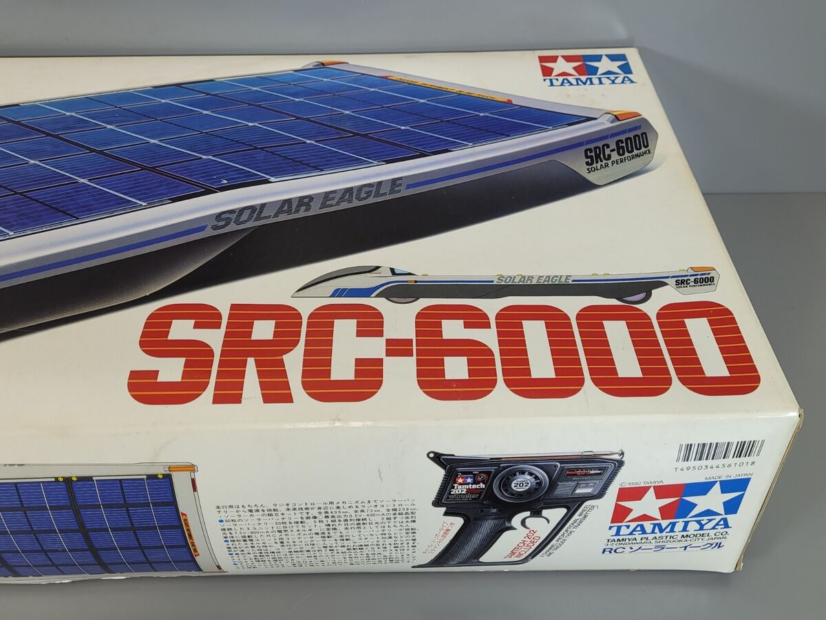 Rare New Tamiya Solar Eagle 1/10 SOLAR Powered RC Car SRC-6000 