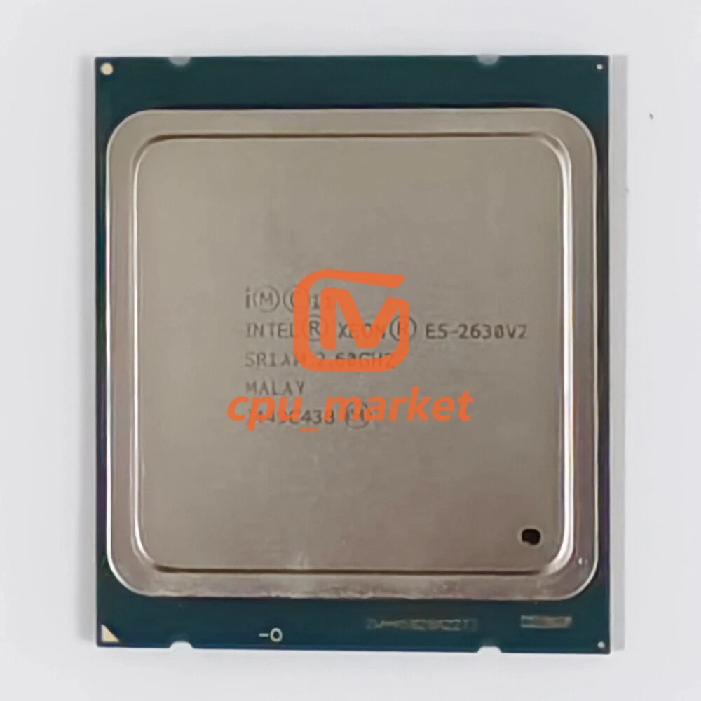 Intel processador xeon e5 2630 v2, processador 2.6ghz 15m de cache lga