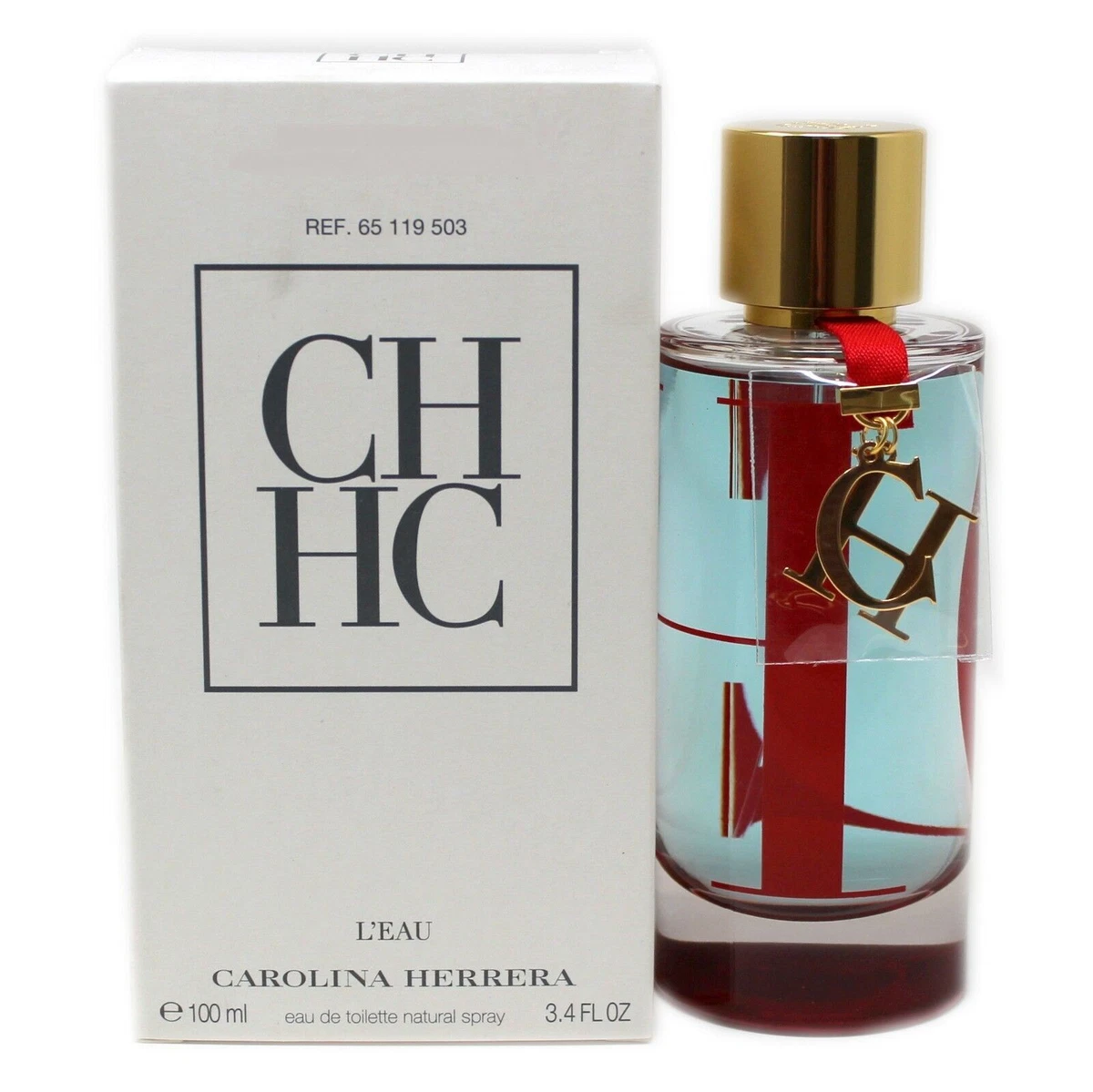 CAROLINA HERRERA CH L EAU 3.4 OZ 100 ML EDT SPRAY TSTR eBay
