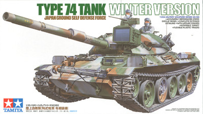 TAMIYA 35168 1:35 JGSDF Type 74 Tank Winter Version Plastic Model Kit