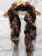 NWT Adrienne Landau Faux Fur scarf