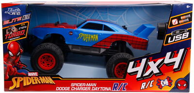 Jada ferngesteuertes Fahrzeug Auto RC Marvel Spider-Man Daytona 1:12 253229000