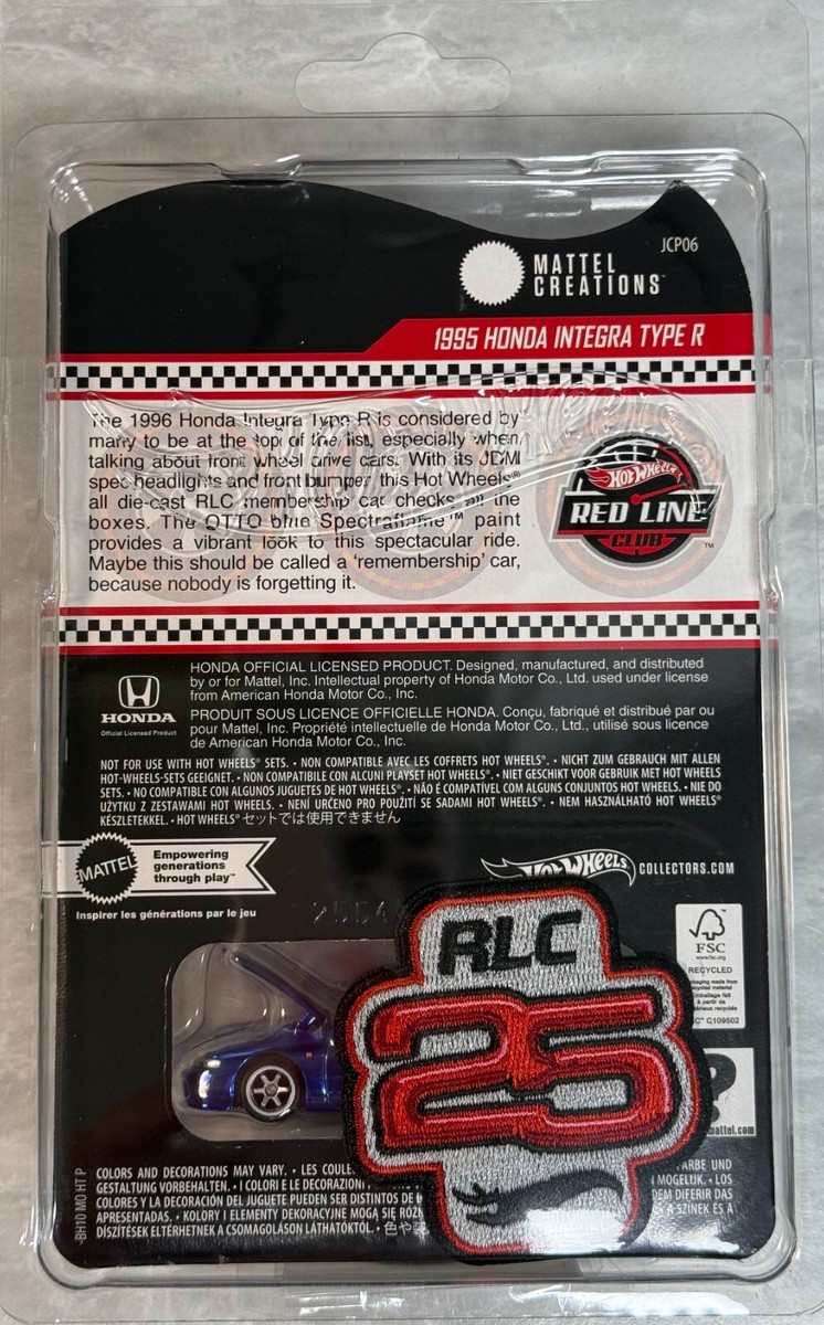 2025 Hot Wheels RLC Membership Car 1995 Honda Integra Type R