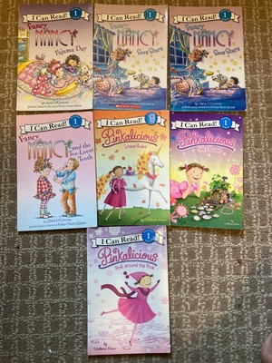 6 Reading  books   I Can Read! Beginning Level 1 Fancy Nancy Pinkalicious