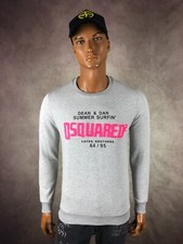 Dsquared2 Summer Surfin Sweatshirt Gray Pink ...