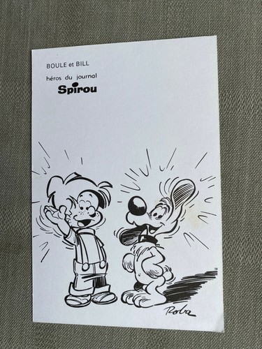 ROBA BOULE ET BILL CARTE