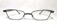 New NOS l.a. Eyeworks Eyeglasses One Pair "Wallace" 1004, Black eyewear frame