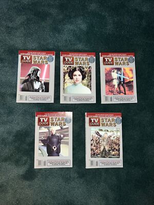 TV Guide Star Wars Special Effects Cover Set of 5 May 1-7
