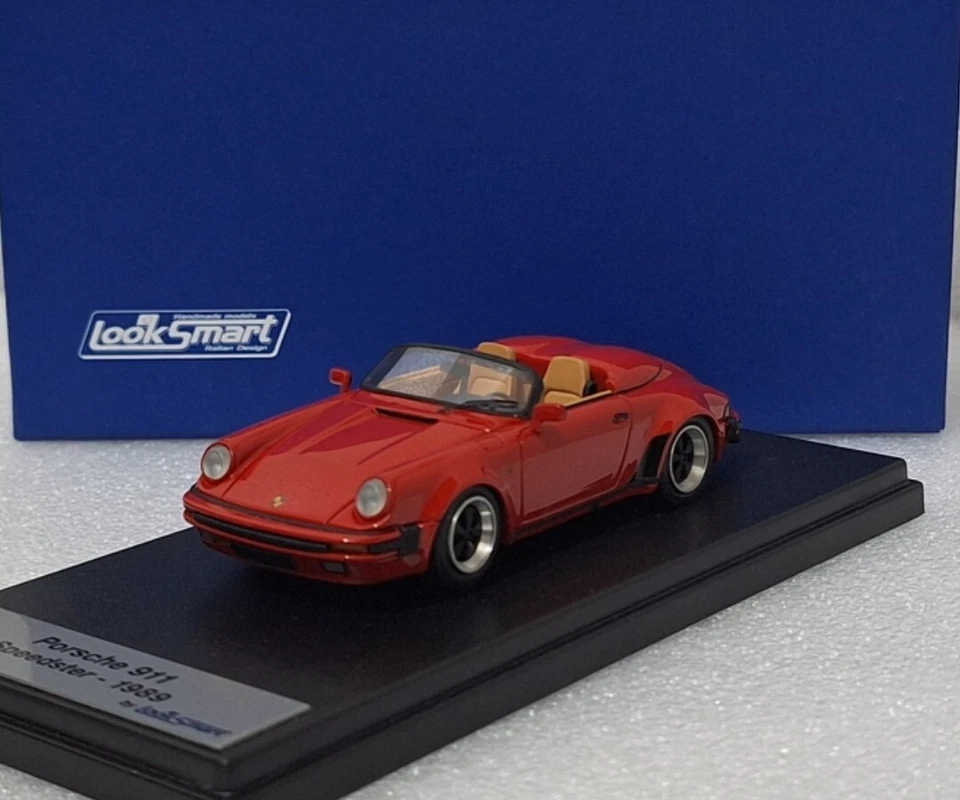 Porsche 911 Speedster 1989 Red 1:43 Look Smart LS152SE (45/50 PCS) SUPER RARE! - Image 2 of 4