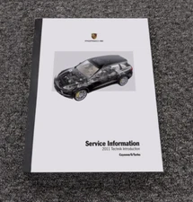 2011 Porsche Cayenne S Turbo Shop Service Repair Technical Information Manual