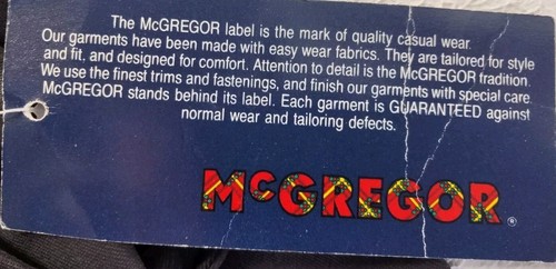 Pantalone McGregor Vintage Edizione Da Collezione Uomo Taglia 34 - Foto 9 di 13