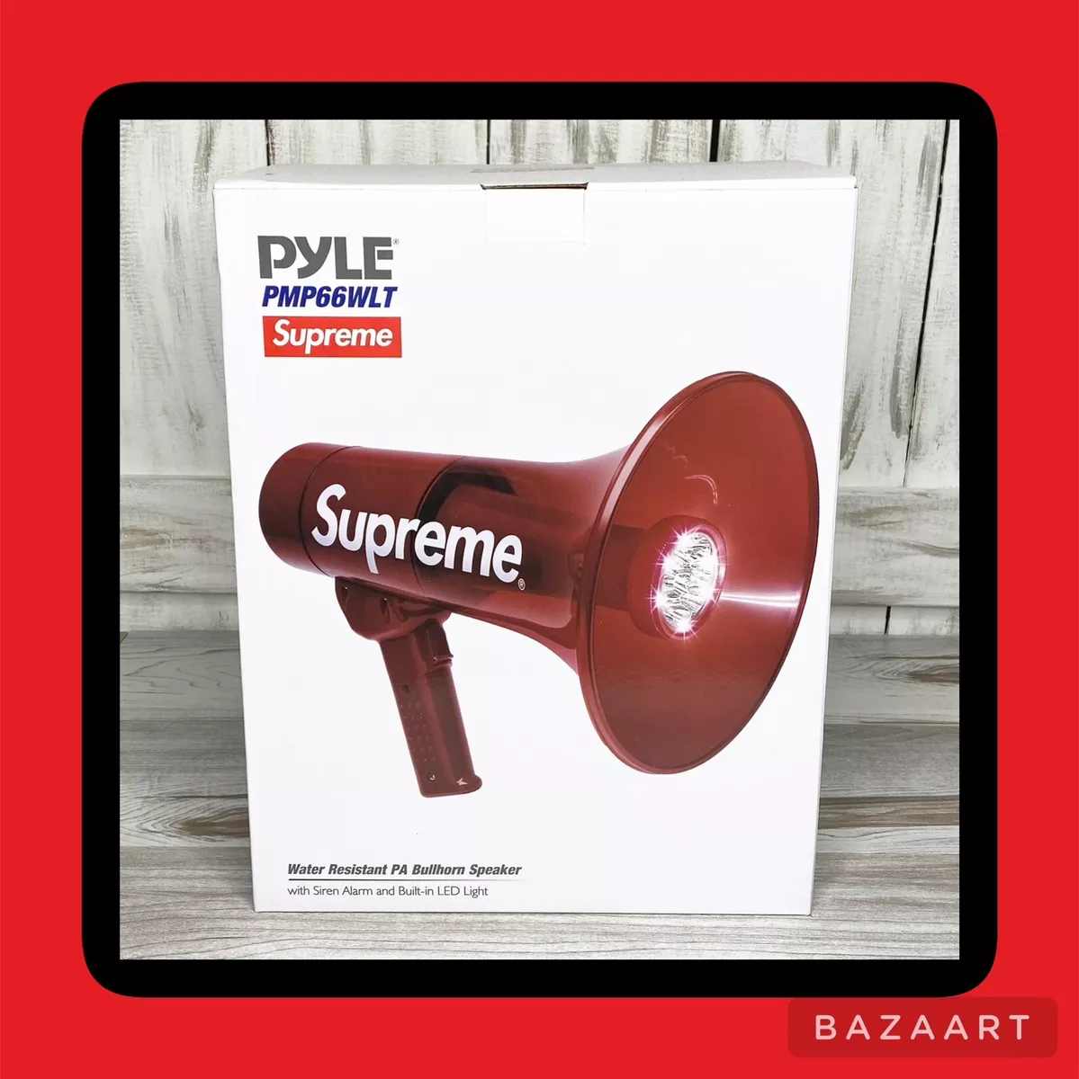 Supreme Pyle PMP66WLT Waterproof Megaphone FW21 - BRAND NEW ✅✅✅