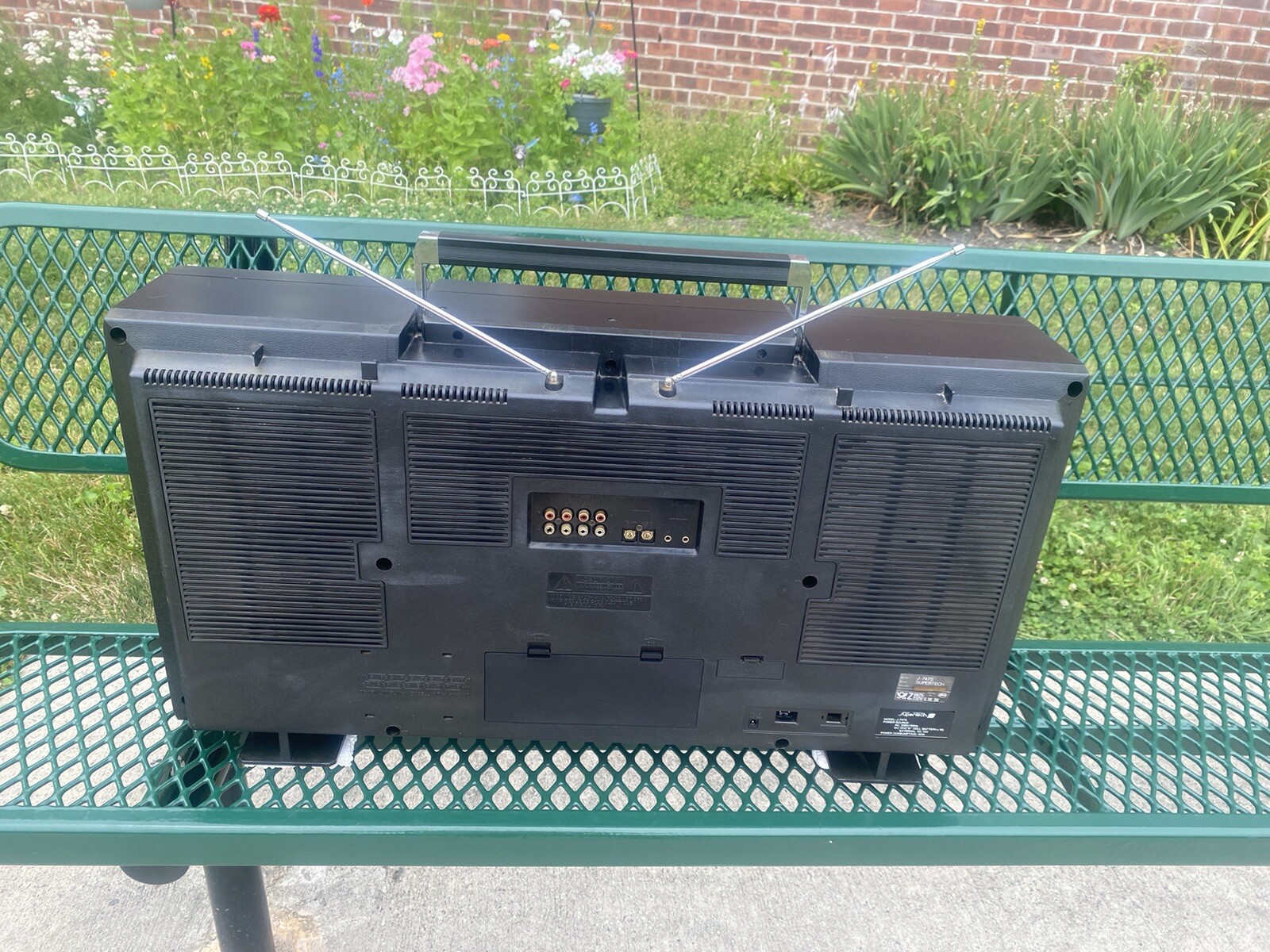 Boombox Vintage SuperTech J-747S&nbsp; Ghetto Blaster In Beautiful Working Condition