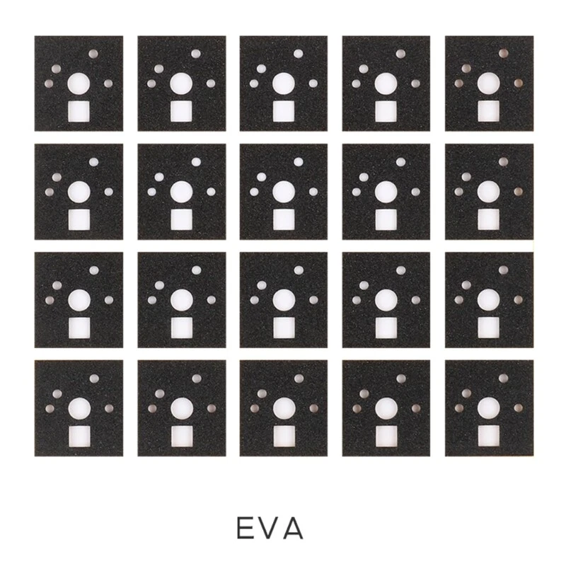 120pcs Mechanical Keyboard Gasket Insulation Film Stickers
