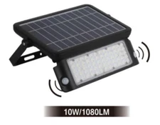60 LED - 10 WATT - SOLAR Security Light Motion Activated - 3 Activation Modes