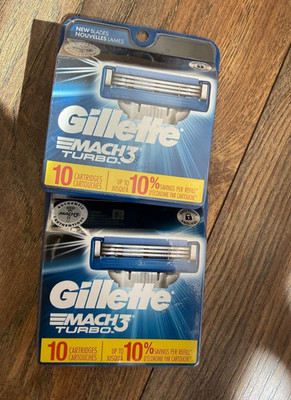 Gillette Mach3 Turbo 20 Count