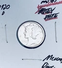 1920-D Mercury Dime — photo from another recent sale