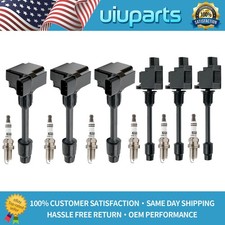 6 Ignition Coil Spark Plug Oem For 2000 2001 Nissan Maxima 3.0l Uf348 Uf332 6 Ignition Coil Spark Plug Oem For 2000 2001 Nissan Maxima 3.0l Uf348 Uf332