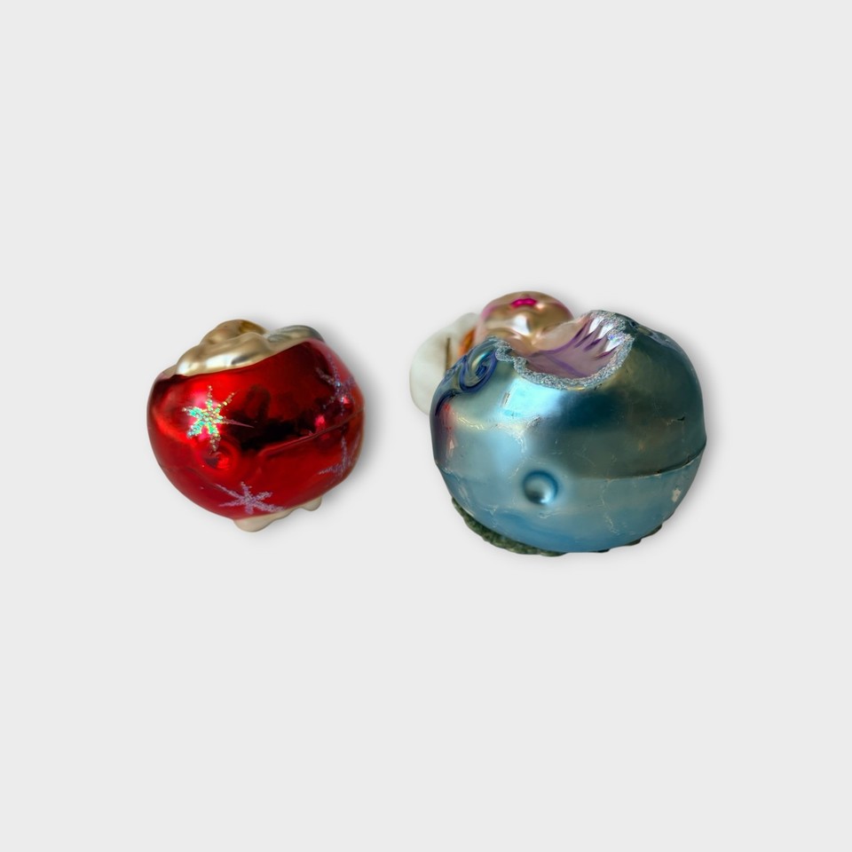 Radko L'li Miss Angel & Inge-Glas of Germany Cherub Christmas Ornaments ...
