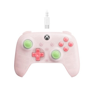 8BITDO Ultimate mini xbox clear pad Gaming Controller Rosa für Xbox One, Series
