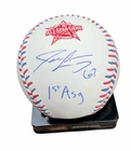 Jacob Latz Signed Baseball Texas Rangers Autographed Auto 2026 All Star