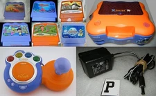 VTech Vsmile TV Learning System 1 Console 1 Controller 1 Power + 6 Games GUC