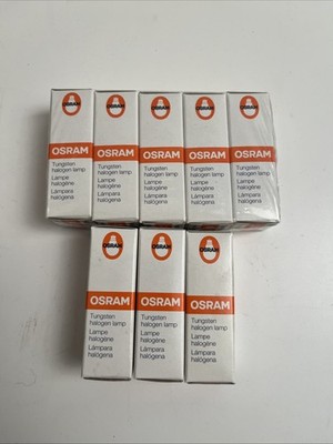 8) OSRAM 64425 AX 20W 12V G4 Tungsten Halogen Lamp Light Bulb 12 Volt 20 Watt