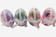 4 Pairs Spring Theme Pastel Easter Socks in Plastic Eggs
