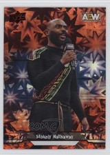 2023 AEW All Elite Wrestling Crew Dynamite Malcolm Bivens Stokely Hathaway 8x7