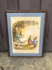 Pair Vintage Beatrix Potter Framed Prints - Peter Rabbit and Benjamin Bunny — photo 1