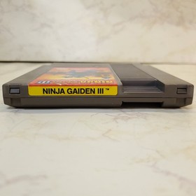 Ninja Gaiden 3 Ancient Ship of Doom NES Game Nintendo Cleaned Tested Polished