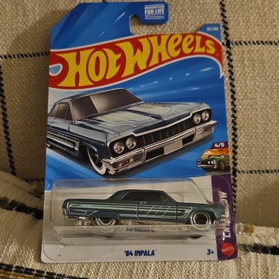Hot Wheels 1964 Chevrolet Impala HW LOW 1:64 Diecast Blue Lowrider