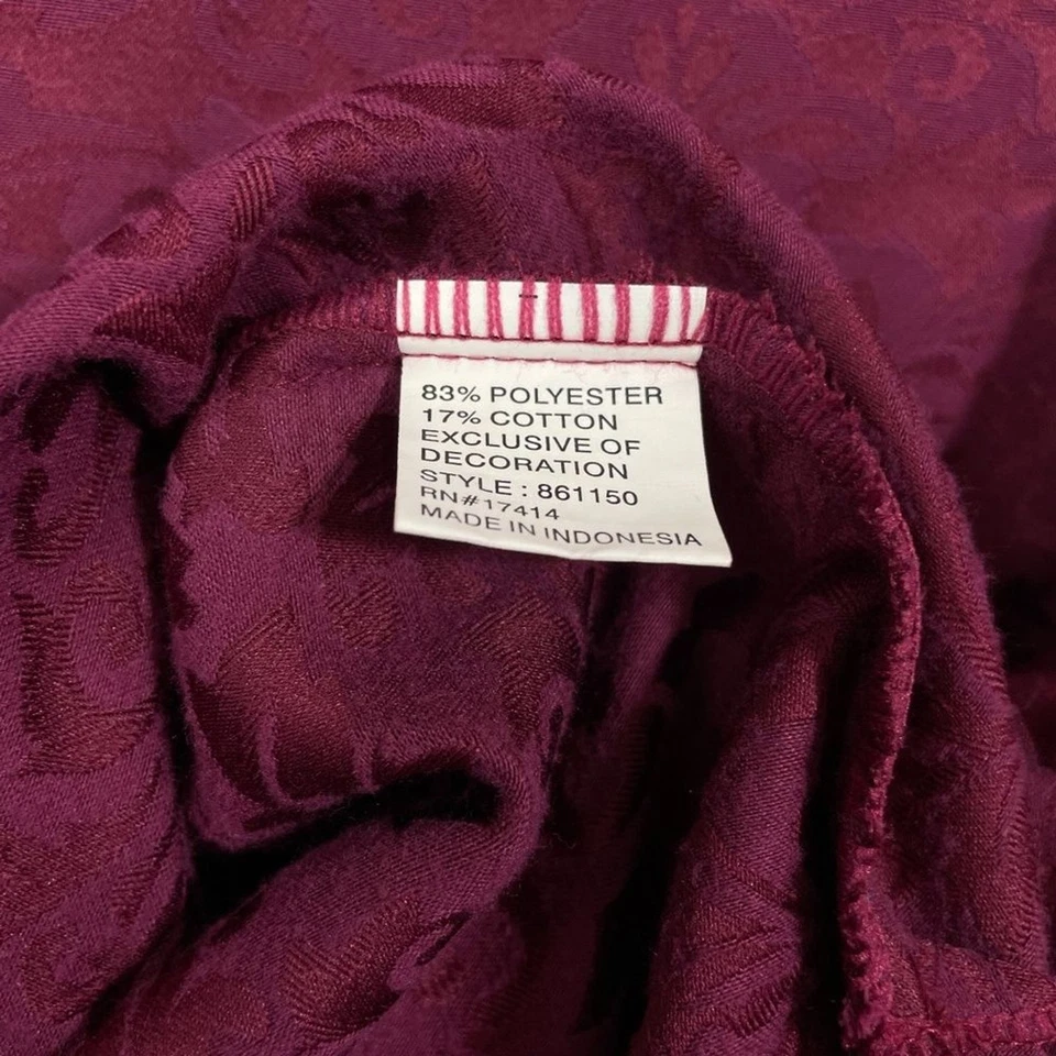 Bata Miss Elaine mediana borgoña cremallera completa Foto 4 de 4