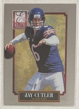 2013 Elite Football Jay Cutler Card #18 Bears Complete Your Set!