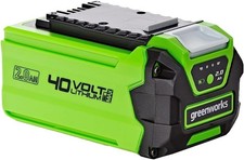 Greenworks 40V Battery. Original Greenworks 2Ah Powerful Lithium