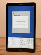 Samsung Galaxy Tab A 10.1" SM-T580 16GB Wi-Fi Black Tablet AS IS