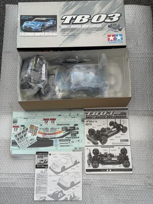 TAMIYA VINTAGE 1/10 RC UNBUILT KIT 58434 TB-03 CALSONIC IMPUL SKYLINE R35 GT-R