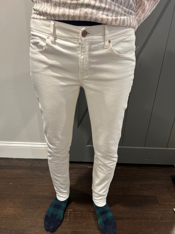 Nordstrom Rack - Skinny White Jeans - Size 26