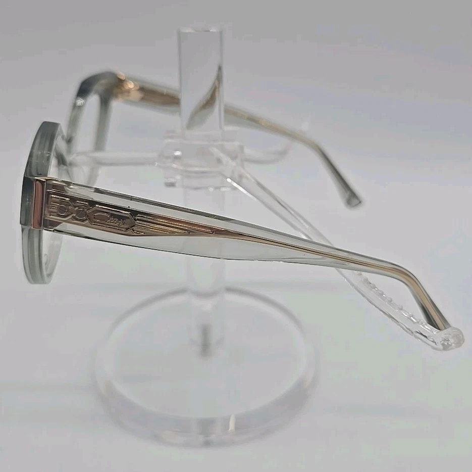 Cazal Mod 5000 眼镜框 Col 002 绿色金色 52 16 140 毫米全新带盒 — 第 3/4 张图片