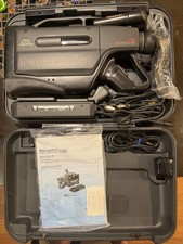 VINTAGE Panasonic OmniMovie PV-760-B VHS Camcorder COMPLETE Kit W/ Case AS-IS