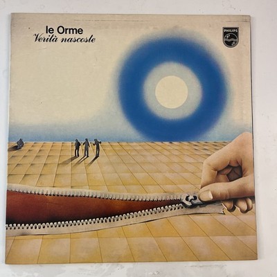 Le Orme Verita Nascoste Vinyl LP Record EX/VG+ Philips 6323 045 1976 RARE
