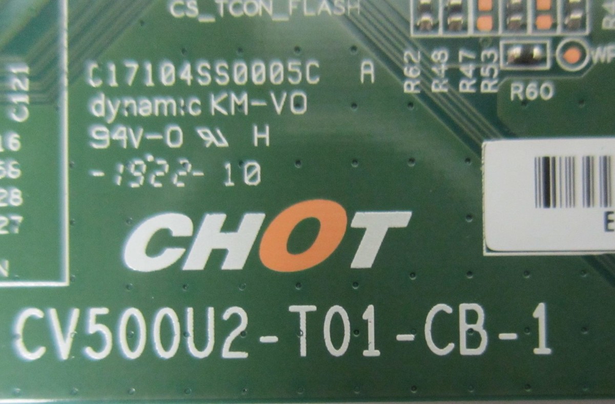 Toshiba 50LF711U20, Hisense 50R6E3 T-Con Board CV500U2-T01-CB-1 | eBay